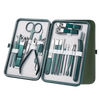 Green Case Stainless Steel Nail Clippers Set - GiFTiFY