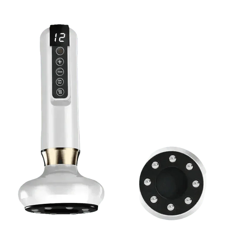 Green Electric Cupping Massager Vacuum Suction Electric Cupping Massager One-Key Pressure Relief - GiFTiFY