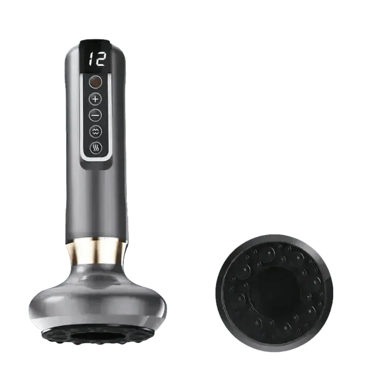 Green Electric Cupping Massager Vacuum Suction Electric Cupping Massager One-Key Pressure Relief - GiFTiFY