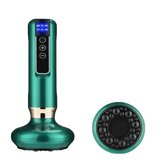 Green Electric Cupping Massager Vacuum Suction Electric Cupping Massager One-Key Pressure Relief - GiFTiFY