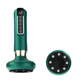 Green Electric Cupping Massager Vacuum Suction Electric Cupping Massager One-Key Pressure Relief - GiFTiFY