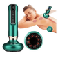 Green Electric Cupping Massager Vacuum Suction Electric Cupping Massager One-Key Pressure Relief - GiFTiFY