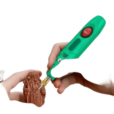 Green Electric Drill Grinder Engraver Pen with Accessories - GiFTiFY