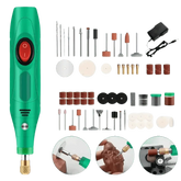 Green Electric Drill Grinder Engraver Pen with Accessories - GiFTiFY