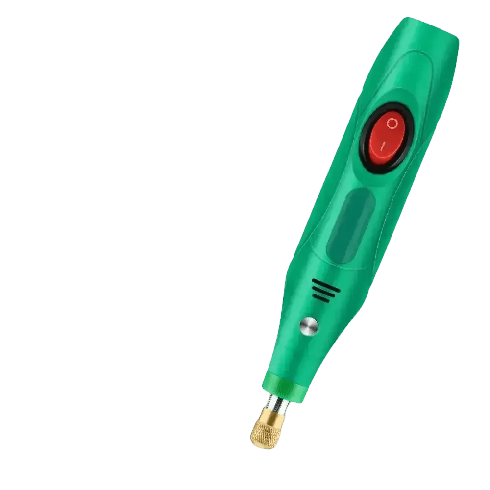Green Electric Drill Grinder Engraver Pen with Accessories - GiFTiFY