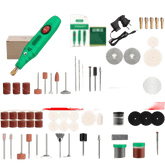 Green Electric Drill Grinder Engraver Pen with Accessories - GiFTiFY