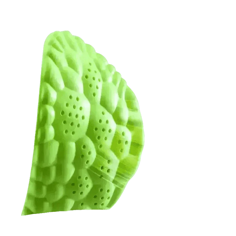 Green Orthopedic Sport Insoles Breathable Shock Absorption by ZUHUHU Store