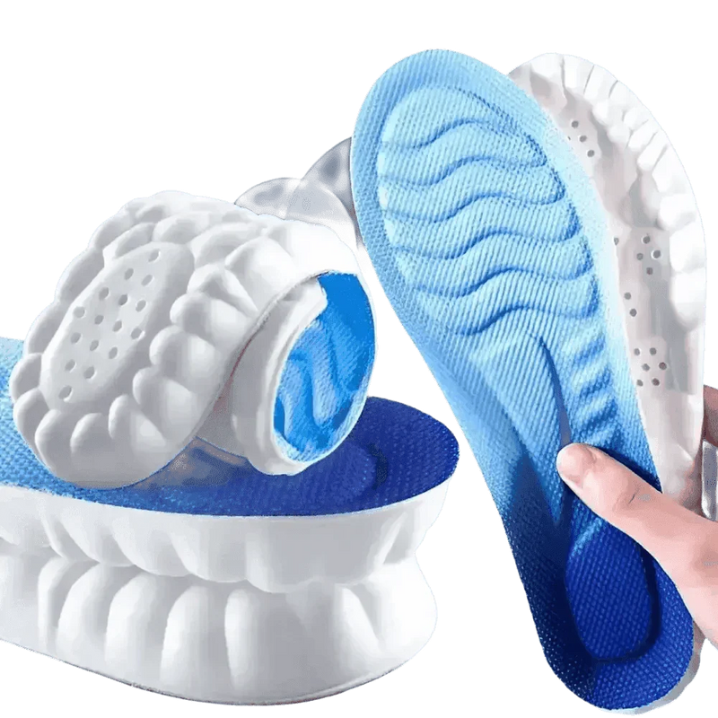Green Orthopedic Sport Insoles Breathable Shock Absorption by ZUHUHU Store