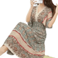 Green Printed Summer Long Maxi Dress - GiFTiFY