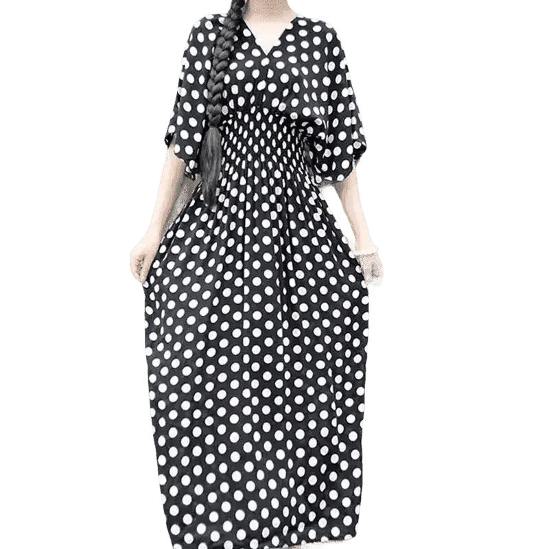 Green Printed Summer Long Maxi Dress - GiFTiFY