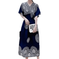 Green Printed Summer Long Maxi Dress - GiFTiFY