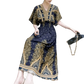 Green Printed Summer Long Maxi Dress - GiFTiFY