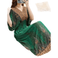Green Printed Summer Long Maxi Dress - GiFTiFY