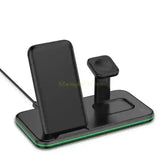 H7BB Wireless Charging Station 15W Fast Charging Stand Night Light - GiFTiFY