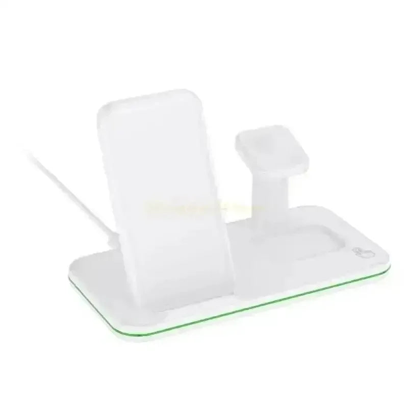 H7BB Wireless Charging Station 15W Fast Charging Stand Night Light Wireless Charger by DSERS