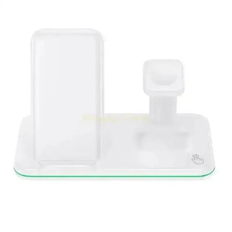 H7BB Wireless Charging Station 15W Fast Charging Stand Night Light - GiFTiFY