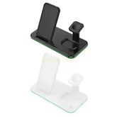 H7BB Wireless Charging Station 15W Fast Charging Stand Night Light - GiFTiFY