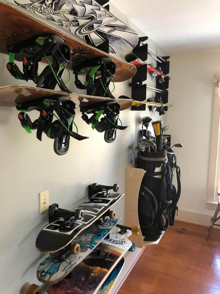 HANGTHIS Up Snowboard Rack, Snow Equipment, Snowboard Storage - GiFTiFY