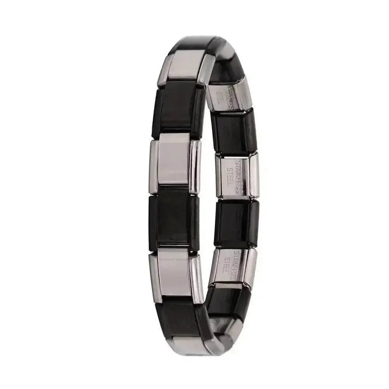 Hapiship Women's Stainless Steel Charm Bracelet Charm Bracelet by Dropshee