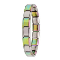 Hapiship Women's Stainless Steel Charm Bracelet