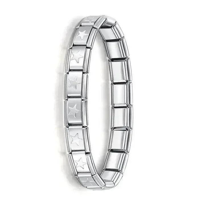 Hapiship Women's Stainless Steel Charm Bracelet - GiFTiFY