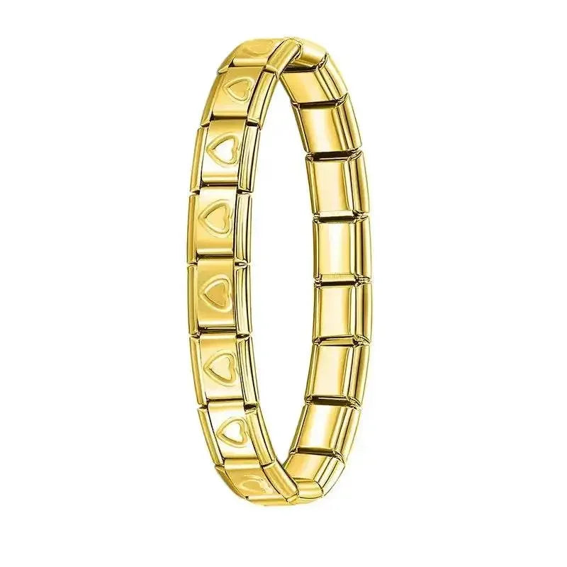Hapiship Women's Stainless Steel Charm Bracelet - GiFTiFY