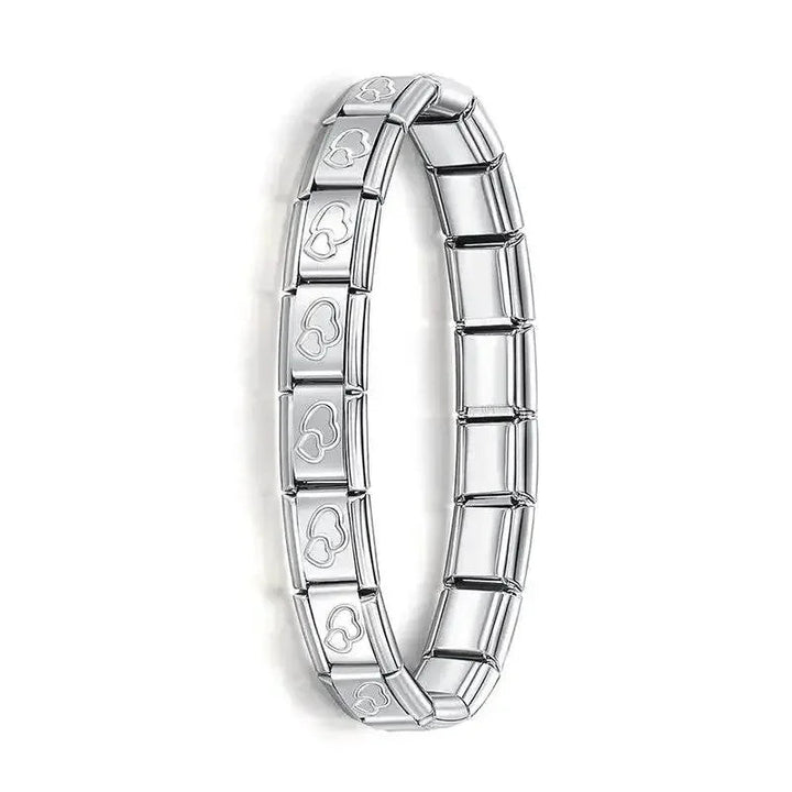 Hapiship Women's Stainless Steel Charm Bracelet - GiFTiFY