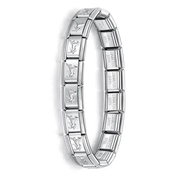 Hapiship Women's Stainless Steel Charm Bracelet - GiFTiFY