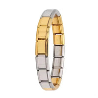 Hapiship Women's Stainless Steel Charm Bracelet