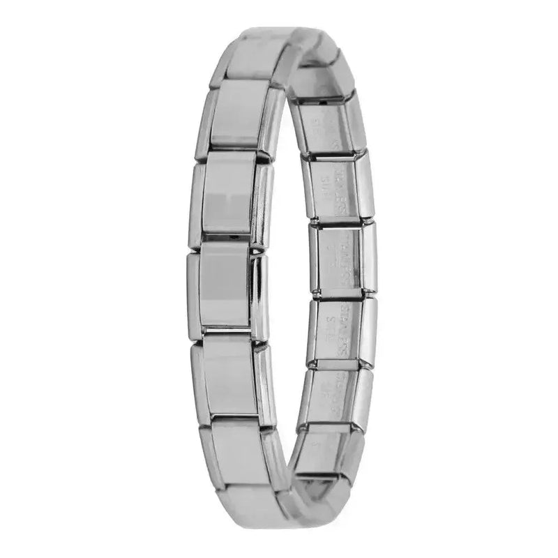 Hapiship Women's Stainless Steel Charm Bracelet Charm Bracelet by Dropshee