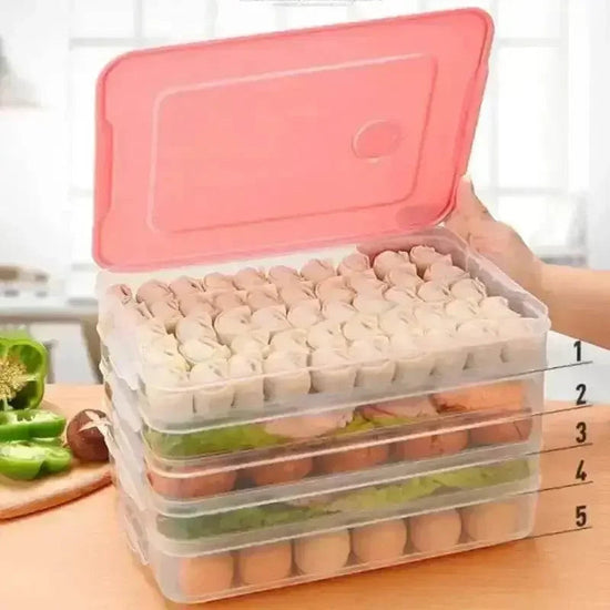 Harko Household Food Multi Tier Container Egg Frozen Box Quick Freezing Storage - GiFTiFY