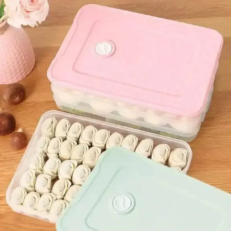 Harko Household Food Multi Tier Container Egg Frozen Box Quick Freezing Storage - GiFTiFY