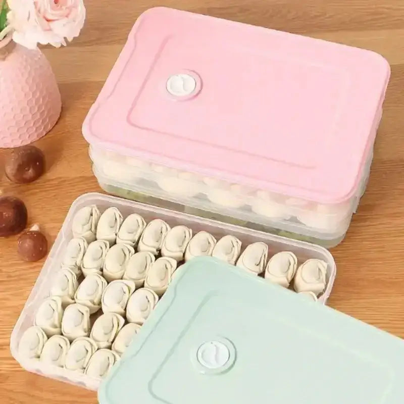 Harko Household Food Multi Tier Container Egg Frozen Box Quick Freezing Storage - GiFiFY