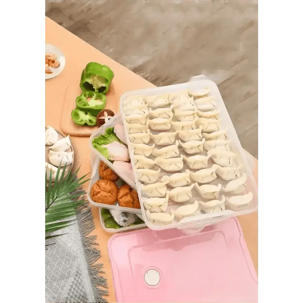 Harko Household Food Multi Tier Container Egg Frozen Box Quick Freezing Storage - GiFTiFY