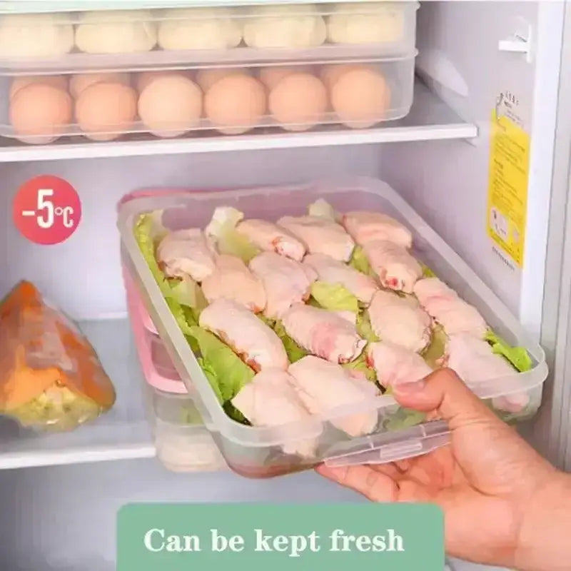 Harko Household Food Multi Tier Container Egg Frozen Box Quick Freezing Storage - GiFiFY