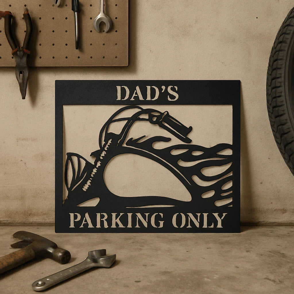 Hog Parking Personalized Gifts - Custom Metal Sign - GiFTiFY