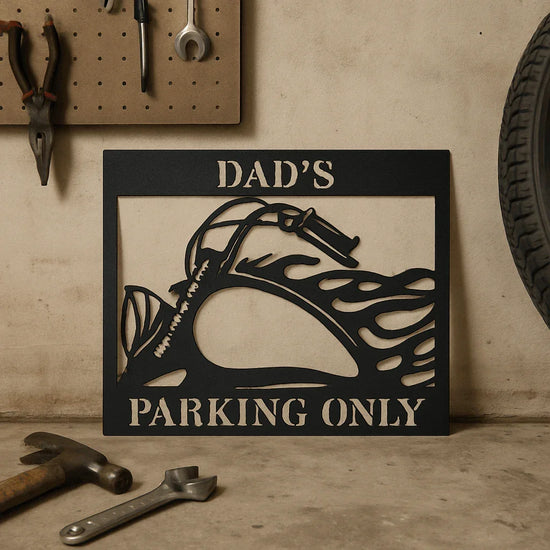 Hog Parking Personalized Gifts - Custom Metal Sign - GiFTiFY