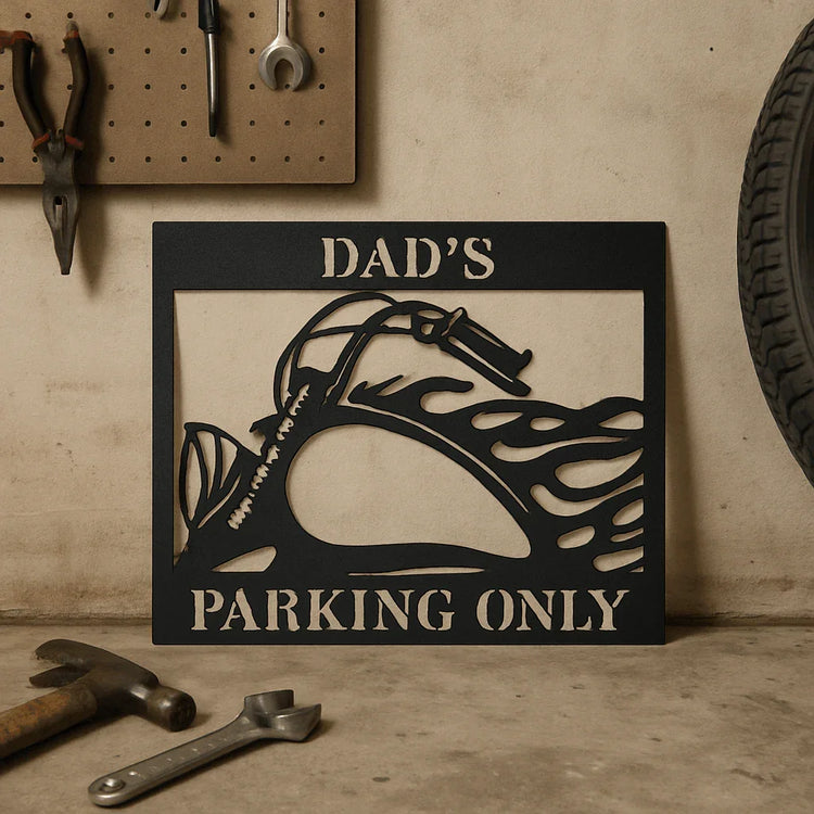 Hog Parking Personalized Gifts - Custom Metal Sign - GiFTiFY
