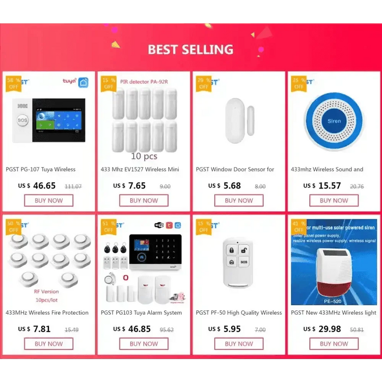 Home Burglar Security System with Camera WiFi GSM Home Security System - GiFTiFY