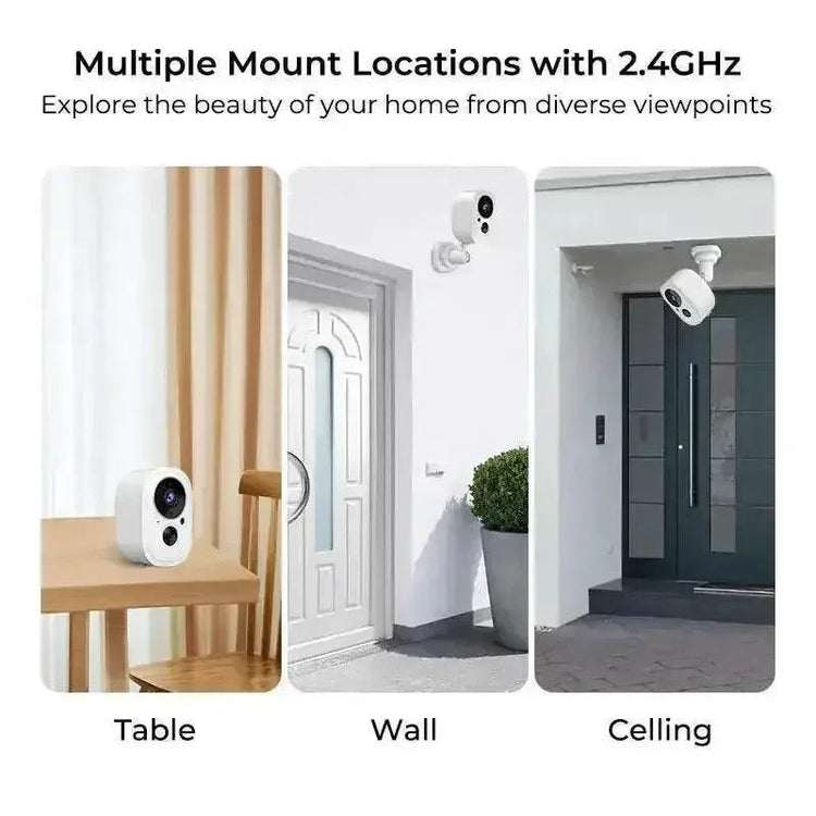 Home Burglar Security System with Camera WiFi GSM Home Security System - GiFTiFY