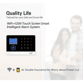 Home Burglar Security System with Camera WiFi GSM Home Security System - GiFTiFY
