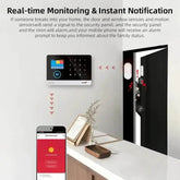 Home Burglar Security System with Camera WiFi GSM Home Security System - GiFTiFY
