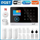 Home Burglar Security System with Camera WiFi GSM Home Security System - GiFTiFY