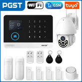 Home Burglar Security System with Camera WiFi GSM Home Security System - GiFTiFY