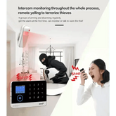 Home Burglar Security System with Camera WiFi GSM Home Security System - GiFTiFY