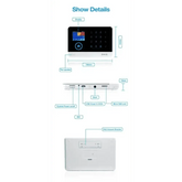 Home Burglar Security System with Camera WiFi GSM Home Security System - GiFTiFY