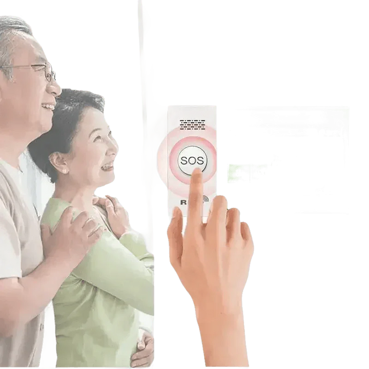 Earykong Security Alarm with GSM SIM Card and SOS Panic Button - GiFTiFY