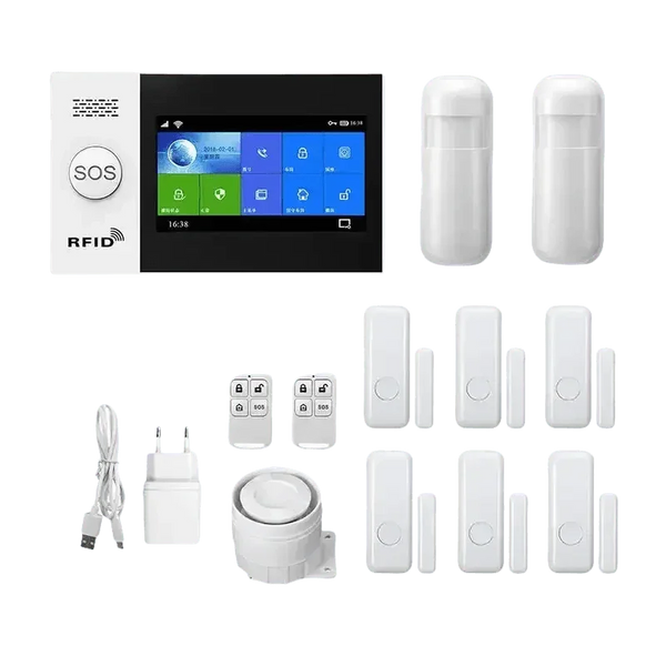 Earykong Security Alarm with GSM SIM Card and SOS Panic Button - GiFTiFY