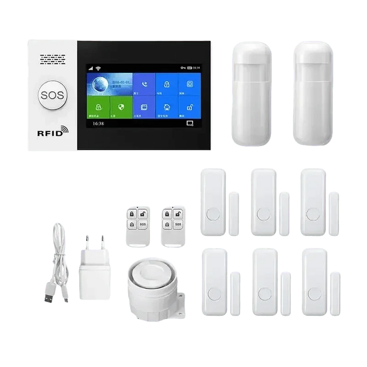 Earykong Security Alarm with GSM SIM Card and SOS Panic Button - GiFTiFY
