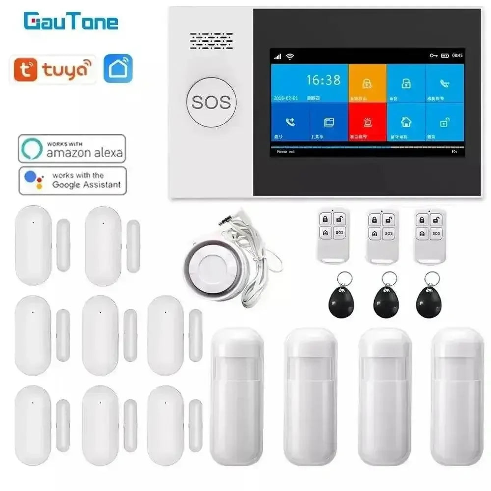 Home Security System with PIR Motion Sensor and Door Sensor Security System by DSERS
